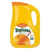 Tropicana Juice Pure Premium Orange No Pulp Original Chilled - 89 Fl. Oz. - Image 1