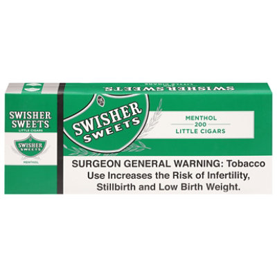 Swisher Sweets Little Cigars Menthol - Case