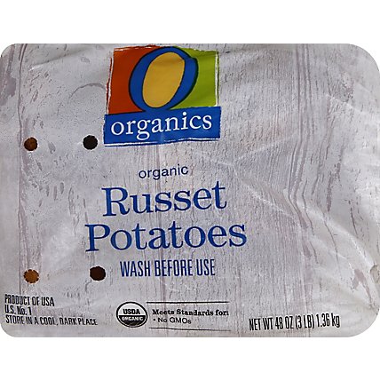 O Organics Organic Russett Potatoes Prepacked Bag - 3 Lb - Image 2