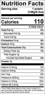 O Organics Russett Potatoes Prepacked Bag - 3 Lb - Image 3