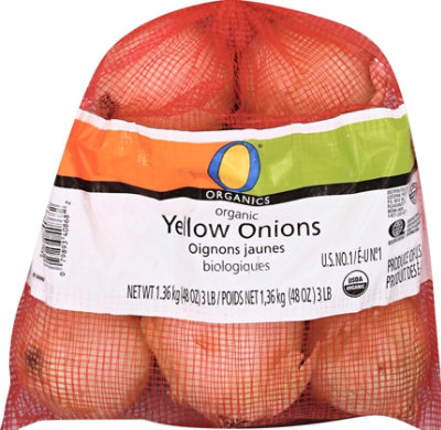 O Organics Organic Onions Yellow Prepacked - 3 Lb - Image 2