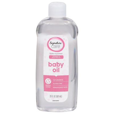 Signature Care Baby Oil Gentle & Mild - 20 Fl. Oz. - Image 2