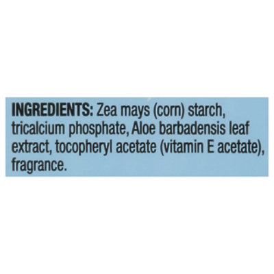 Signature Select/Care Baby Powder Pure Cornstarch Mild & Gentle Aloe Vera & Vitamin E - 15 Oz - Image 3