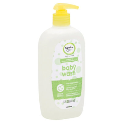 Signature Care Baby Wash Mild & Gentle Tear Free Formula - 15 Fl. Oz.