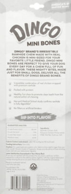 Dingo Dog Snacks Bones Mini Chicken Pack 7 Count - 2.3 Oz - Image 5