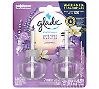 Glade Plugins Lavender And Vanilla Scented Oil Air Freshener Refill - 2-0.67 Oz