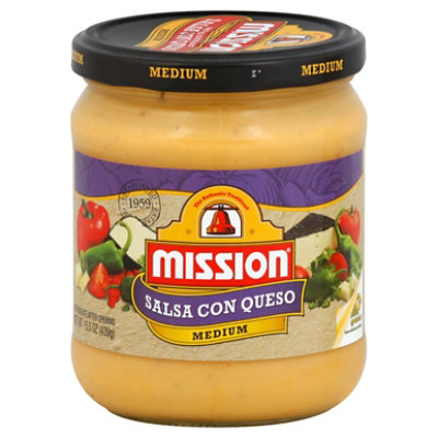 Mission Salsa Con Queso - 15.5 Oz - Image 1