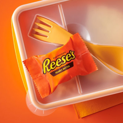 Reeses Milk Chocolate Snack Size Peanut Butter Cups Halloween Candy Bag - 10.5 Oz - Image 4