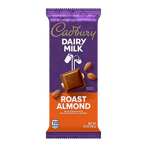 Cadbury Milk Chocolate Roast Almond - 3.5 Oz