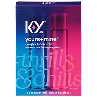K-Y Yours & Mine Couples Lubricants - 3 Oz - Image 1