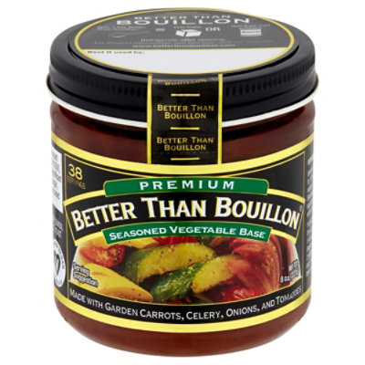 Better Than Bouillon Base Premium Seasoned Vegetable - 8 Oz - Safeway