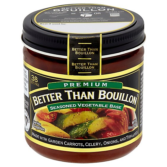 Better Than Bouillon Base Premium Seasoned Vegetable - 8 Oz