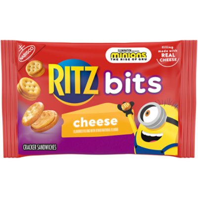 RITZ Crackers Sandwiches Bits Cheese - 1 Oz - Shaw's