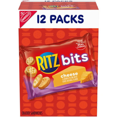 RITZ Bits Crackers Sandwiches Cheese - 12-1 Oz