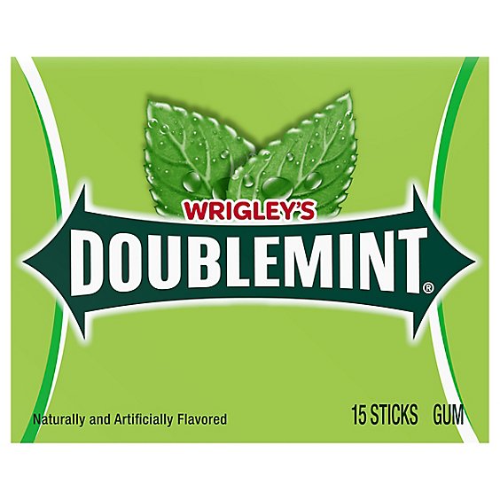 Wrigleys Doublemint Chewing Gum Single Pack