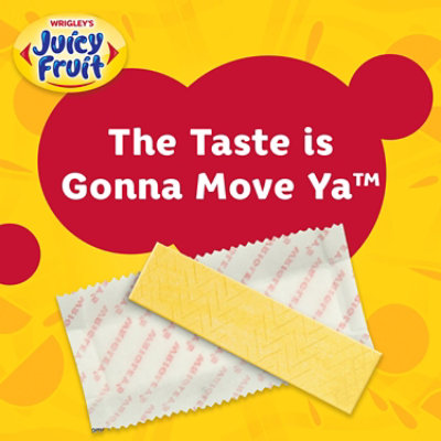 Juicy Fruit Original Bubble Gum Single Pack - Image 3