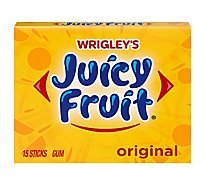Juicy Fruit Original Bubble Gum Single Pack