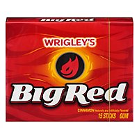 Wrigleys Big Red Cinnamon Gum Single Pack - Image 1