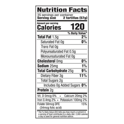 Mission Super Soft Estilo Casero White Corn Tortillas - 70 Count - Image 3