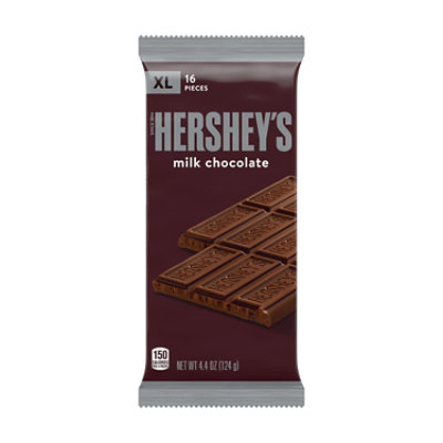 HERSHEY'S Milk Chocolate Xl Candy Bar 16 Count - 4.4 Oz - Image 2
