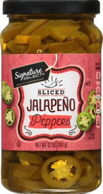 Signature SELECT Peppers Jalapeno Sliced Jar - 12 Oz - Image 2