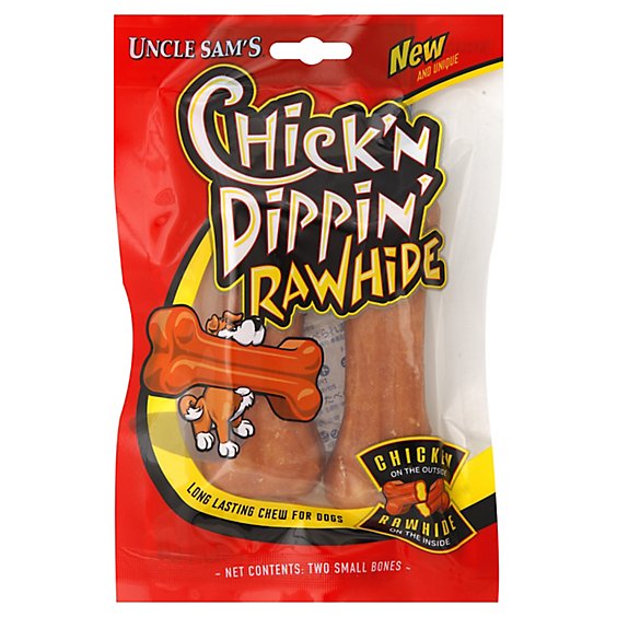 Sergeants Chickn Dippin Rawhide Pouch - 2 Count
