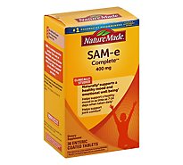 Nature Made Dietary Supplement SAM-e Complete 400 mg Tablets - 36 Count
