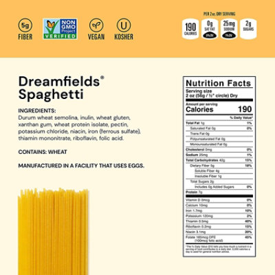 Dreamfields Pasta Spaghetti Box - 13.25 Oz - Image 3