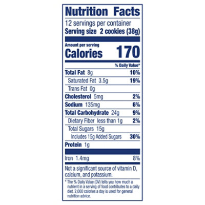 Pillsbury Ready To Bake! Cookies Chocolate Chip With Hersheys Chocolate Chips 24 Count - 16 Oz - Image 3