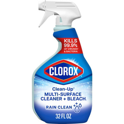 Clorox Rain Clean Cleanup All Purpose Cleaner With Bleach Spray Bottle - 32 Fl. Oz. - Image 1