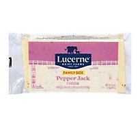 Lucerne Cheese Natural Pepper Jack - 32 Oz
