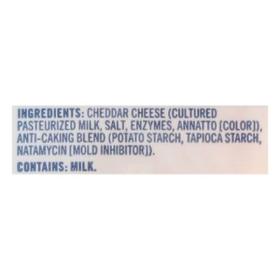 Lucerne Cheese Shredded Sharp Cheddar - 32 Oz - Image 4