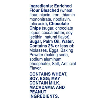 Pillsbury Ready To Bake! Cookies Big Deluxe Chocolate Chip With Hersheys Kisses 12 Count - 16 Oz - Image 4