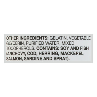 Signature Select/Care Fish Oil 1200mg Omega 3 720mg Dietary Supplement Softgel - 180 Count - Image 3