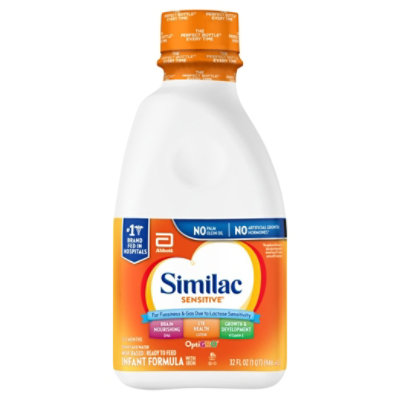 Similac Sensitive Milk Based Ready To Feed Infant Formula Bottle - 32 Fl. Oz. - Image 2