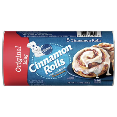 Pillsbury Cinnamon Rolls With Icing 5 Count - 7.3 Oz - Image 2