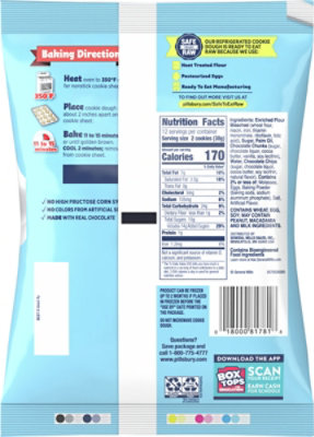 Pillsbury Eat or Bake Chocolate Chunk And Chip Refrigerated Cookie Dough 24 Cookies - 16 Oz - Image 5