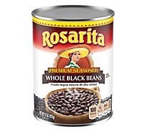 Rosarita Whole Black Beans - 15 Oz