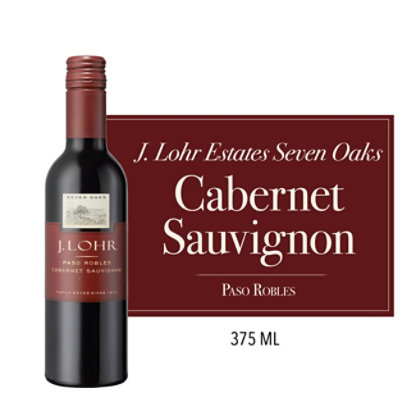 J. Lohr Estates Seven Oaks Cabernet Sauvignon - 375 Ml - Image 1