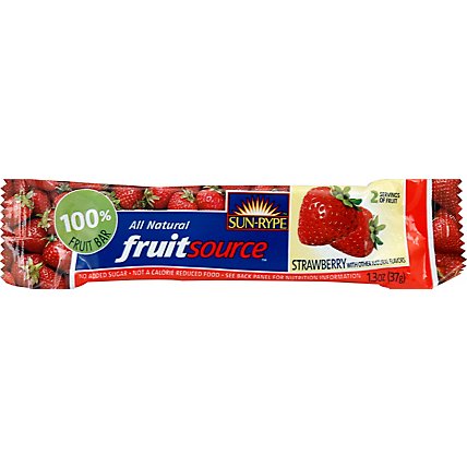 Sun-Rype Fruitsource Strawberry Bar - 1.3 Oz - Image 2