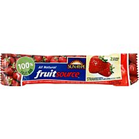 Sun-Rype Fruitsource Strawberry Bar - 1.3 Oz - Image 2