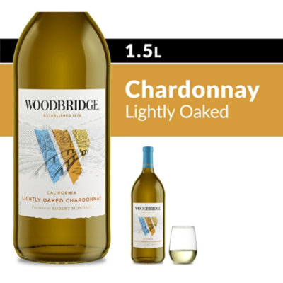 Woodbridge Lightly Oaked Chardonnay White Wine - 1.5 Liter - Image 1