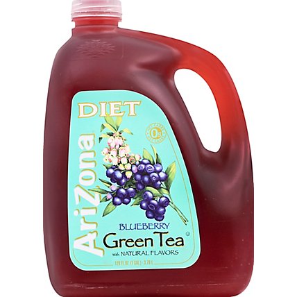 AriZona Green Tea Diet Blueberry - 128 Fl. Oz. - Image 2