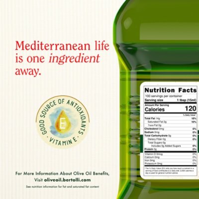 Bertolli Olive Oil Extra Virgin - 1.5 Liter - Image 4