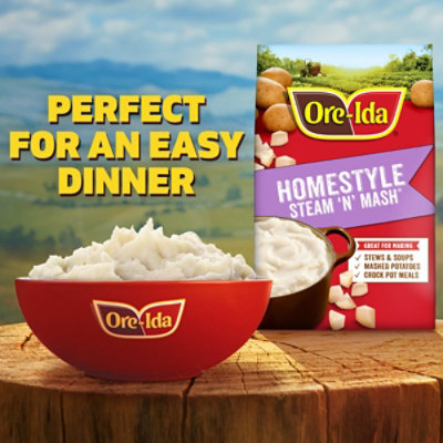 Ore-Ida Homestyle Steam N Mash Pre-Cut Russet Potatoes - 24 Oz - Image 2