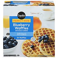 Signature SELECT Waffles Blueberry - 29.6 Oz - Image 2
