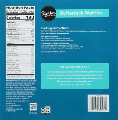 Signature SELECT Buttermilk Waffles - 29.6 Oz - Image 6