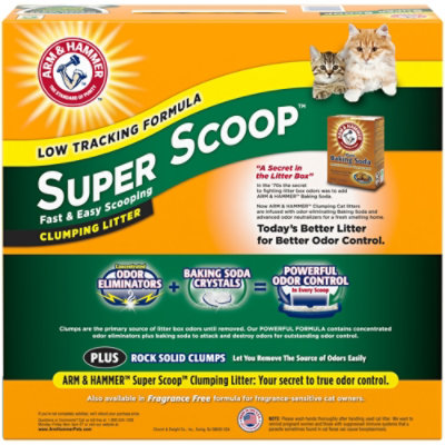 ARM & HAMMER Super Scoop Fresh Scent Clumping Litter - 20 Lb - Image 5