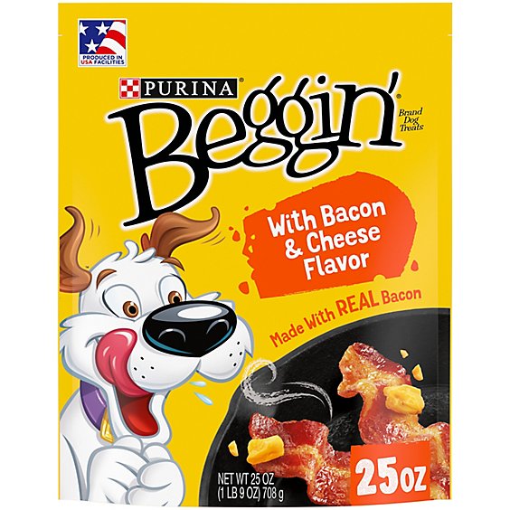 Purina Beggin' Strips Bacon & Cheese Dog Treats - 25 Oz