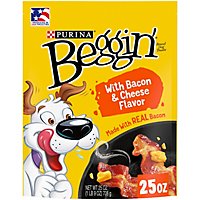 Purina Beggin' Strips Bacon & Cheese Dog Treats - 25 Oz - Image 1